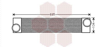 Van Wezel 06004375 - Intercooler, hladnjak www.molydon.hr