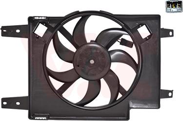 Van Wezel 0166746 - Ventilator, hladjenje motora www.molydon.hr