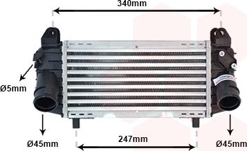 Van Wezel 03004192 - Intercooler, hladnjak www.molydon.hr