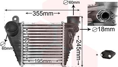 Van Wezel 03004185 - Intercooler, hladnjak www.molydon.hr