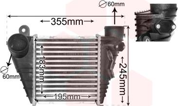 Van Wezel 03004172 - Intercooler, hladnjak www.molydon.hr