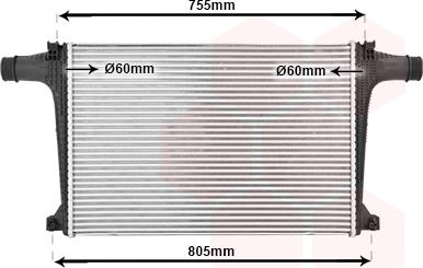 Van Wezel 03014706 - Intercooler, hladnjak www.molydon.hr