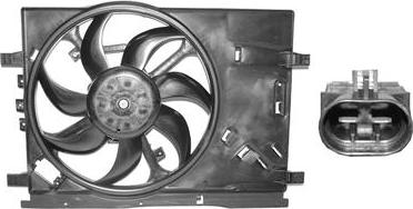 Van Wezel 1624747 - Ventilator, hladjenje motora www.molydon.hr