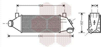 Van Wezel 18004315 - Intercooler, hladnjak www.molydon.hr