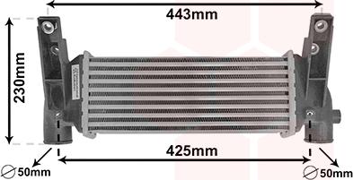 Van Wezel 18014724 - Intercooler, hladnjak www.molydon.hr