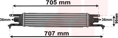 Van Wezel 17004319 - Intercooler, hladnjak www.molydon.hr