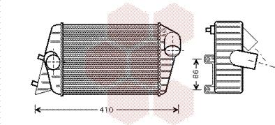 Van Wezel 17004252 - Intercooler, hladnjak www.molydon.hr