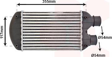 Van Wezel 17004267 - Intercooler, hladnjak www.molydon.hr