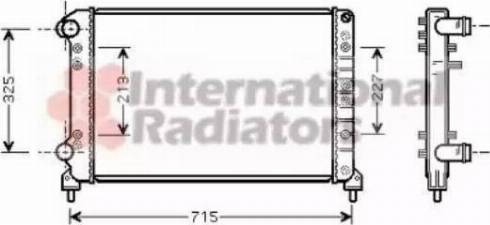 Magneti Marelli 350213179003 - Hladnjak, hladjenje motora www.molydon.hr