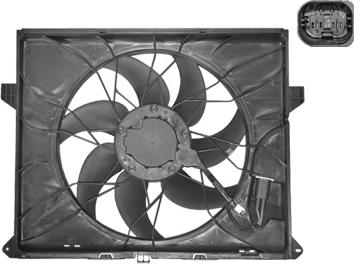 Van Wezel 3087747 - Ventilator, hladjenje motora www.molydon.hr