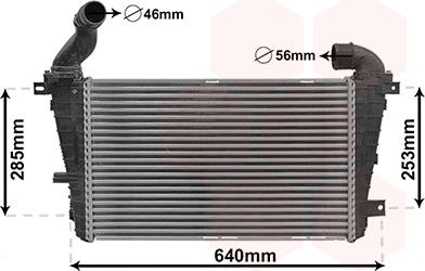 Van Wezel 37004416 - Intercooler, hladnjak www.molydon.hr