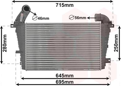 Van Wezel 37004585 - Intercooler, hladnjak www.molydon.hr