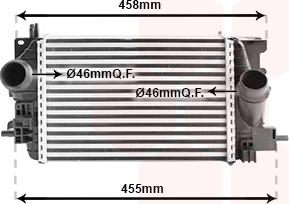 Van Wezel 37004575 - Intercooler, hladnjak www.molydon.hr