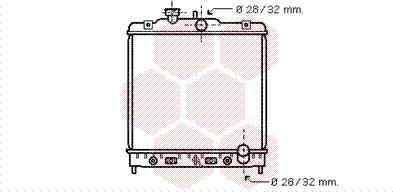 Van Wezel 25002123 - Hladnjak, hladjenje motora www.molydon.hr