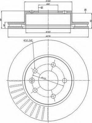 VEMA 98404 - Kočioni disk www.molydon.hr