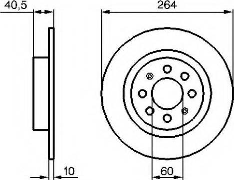 VEMA 98610 - Kočioni disk www.molydon.hr