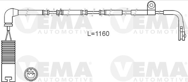 VEMA 117490 - Signalni kontakt, trosenje kočione plocice www.molydon.hr