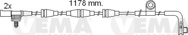 VEMA 117470 - Signalni kontakt, trosenje kočione plocice www.molydon.hr