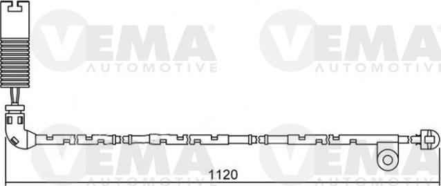 VEMA 117502 - Signalni kontakt, trosenje kočione plocice www.molydon.hr