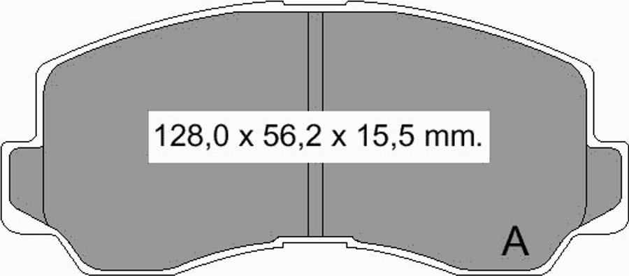 VEMA 834910 - Komplet Pločica, disk-kočnica www.molydon.hr