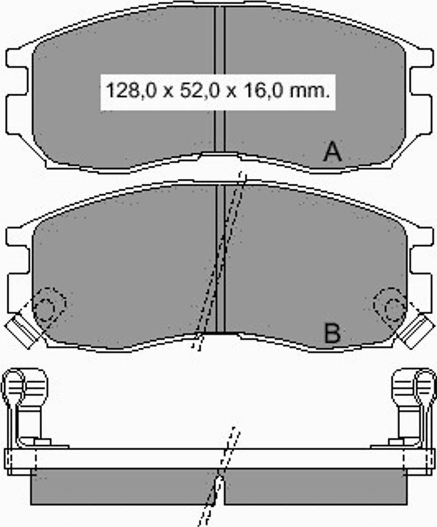 VEMA 834920 - Komplet Pločica, disk-kočnica www.molydon.hr