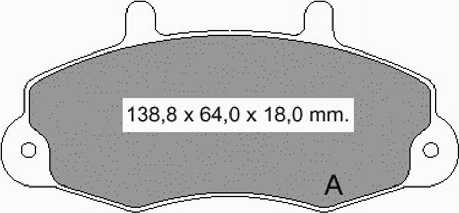 VEMA 834470 - Komplet Pločica, disk-kočnica www.molydon.hr