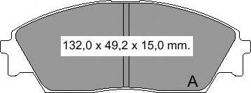 VEMA 834520 - Komplet Pločica, disk-kočnica www.molydon.hr