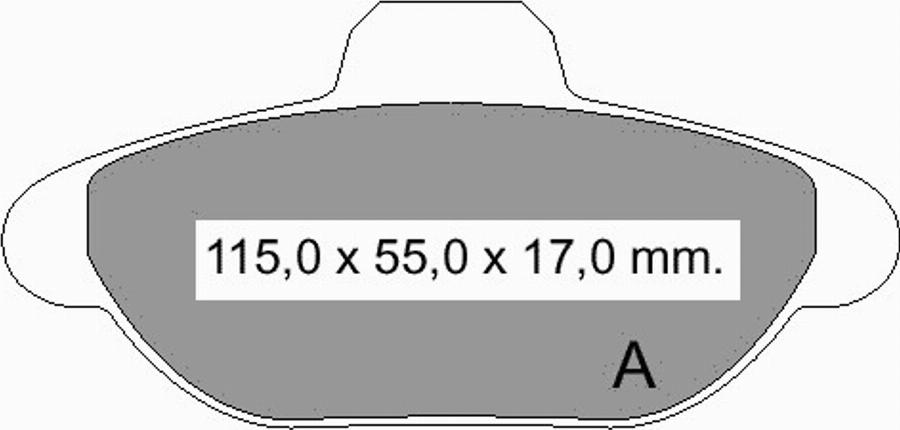 VEMA 834180 - Komplet Pločica, disk-kočnica www.molydon.hr