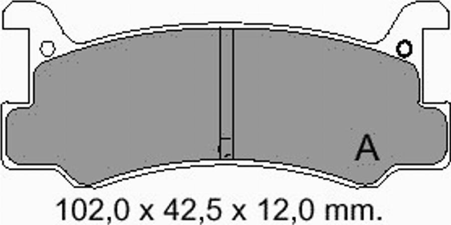 VEMA 834780 - Komplet Pločica, disk-kočnica www.molydon.hr