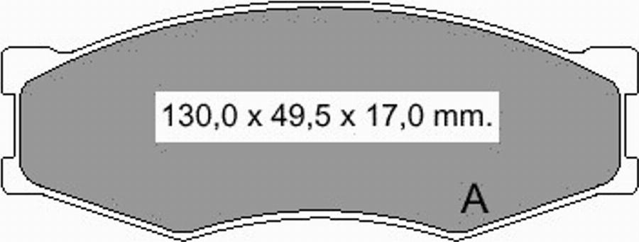 VEMA 835141 - Komplet Pločica, disk-kočnica www.molydon.hr