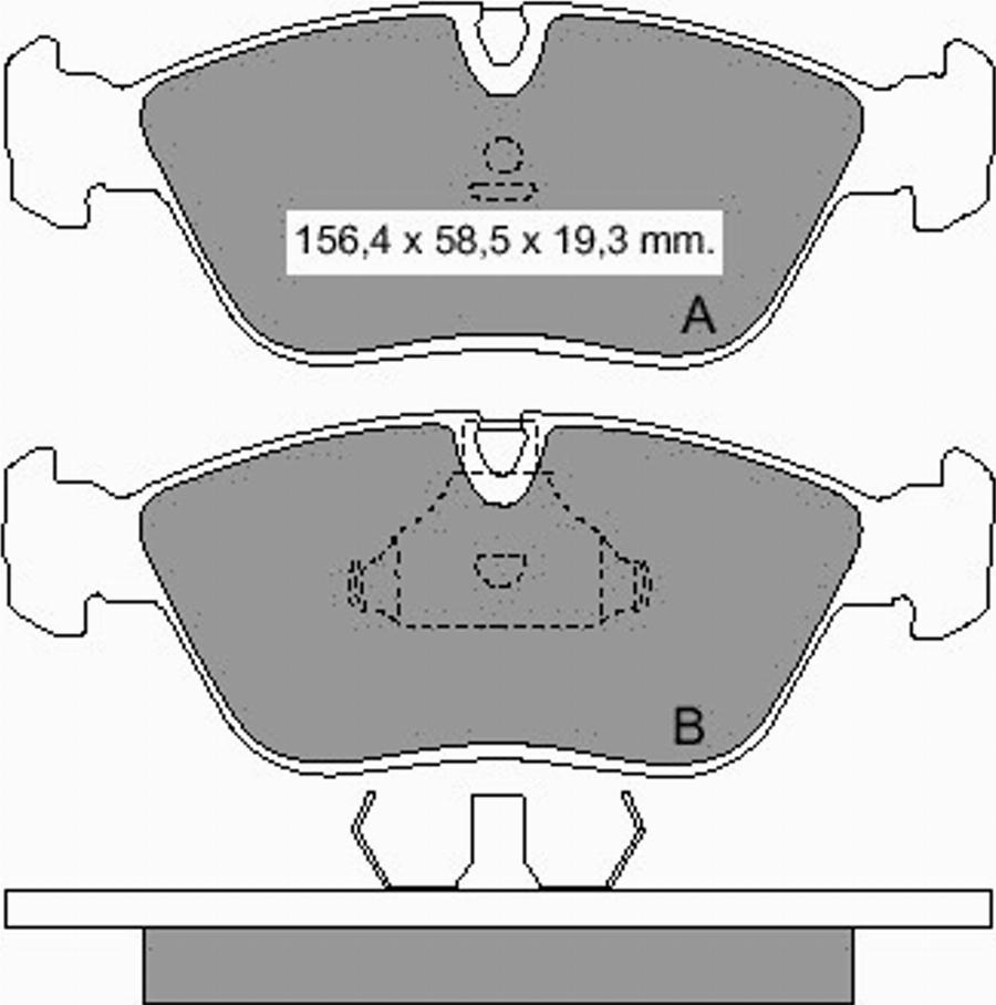 VEMA 835870 - Komplet Pločica, disk-kočnica www.molydon.hr