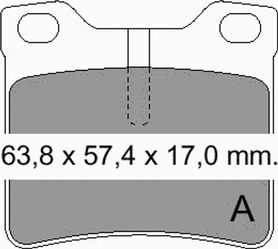 VEMA 835390 - Komplet Pločica, disk-kočnica www.molydon.hr