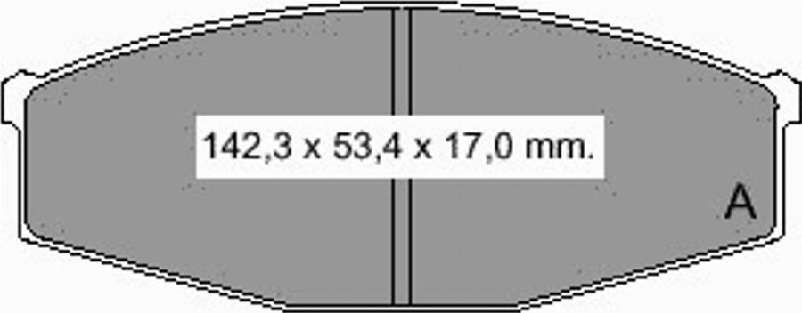 VEMA 835250 - Komplet Pločica, disk-kočnica www.molydon.hr