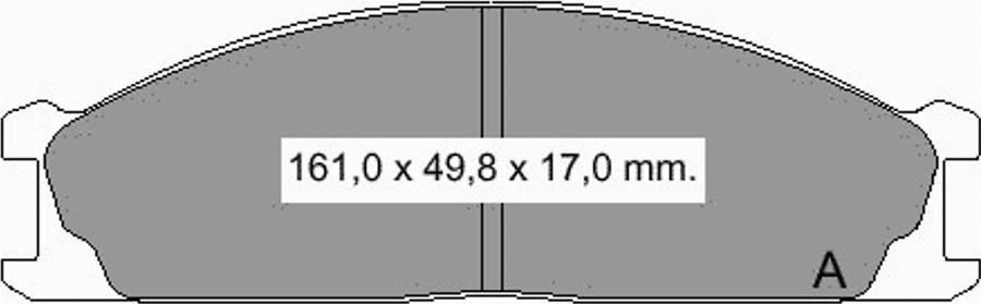 VEMA 835270 - Komplet Pločica, disk-kočnica www.molydon.hr