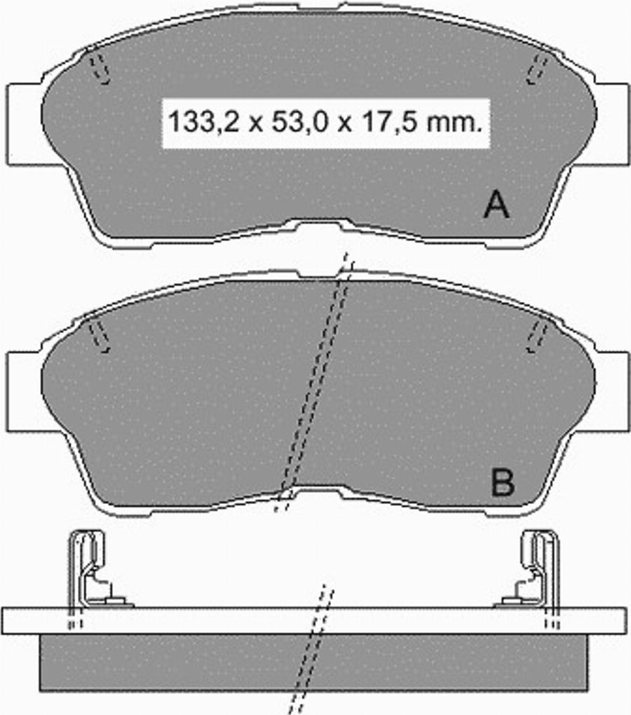 VEMA 836240 - Komplet Pločica, disk-kočnica www.molydon.hr