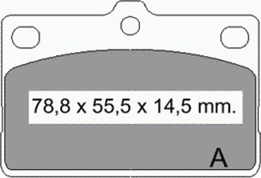 VEMA 830990 - Komplet Pločica, disk-kočnica www.molydon.hr