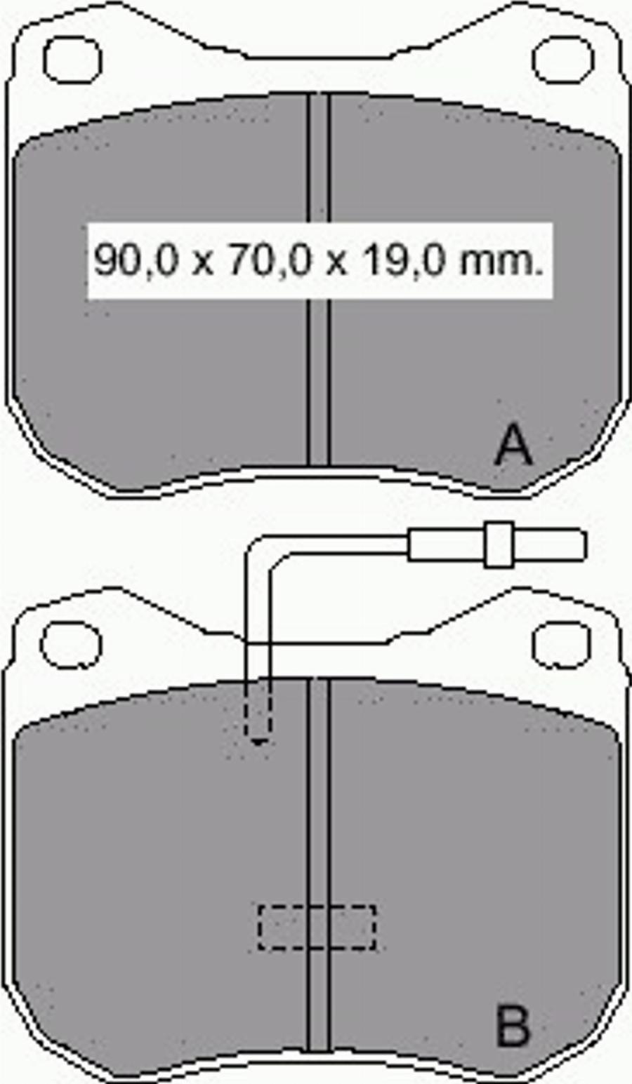 VEMA 831451 - Komplet Pločica, disk-kočnica www.molydon.hr