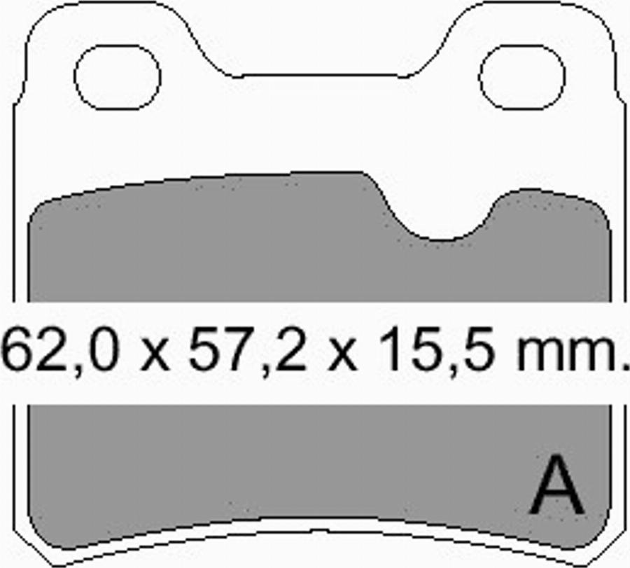 VEMA 833960 - Komplet Pločica, disk-kočnica www.molydon.hr