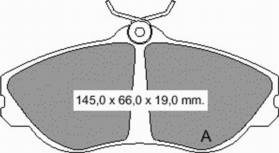 VEMA 833920 - Komplet Pločica, disk-kočnica www.molydon.hr