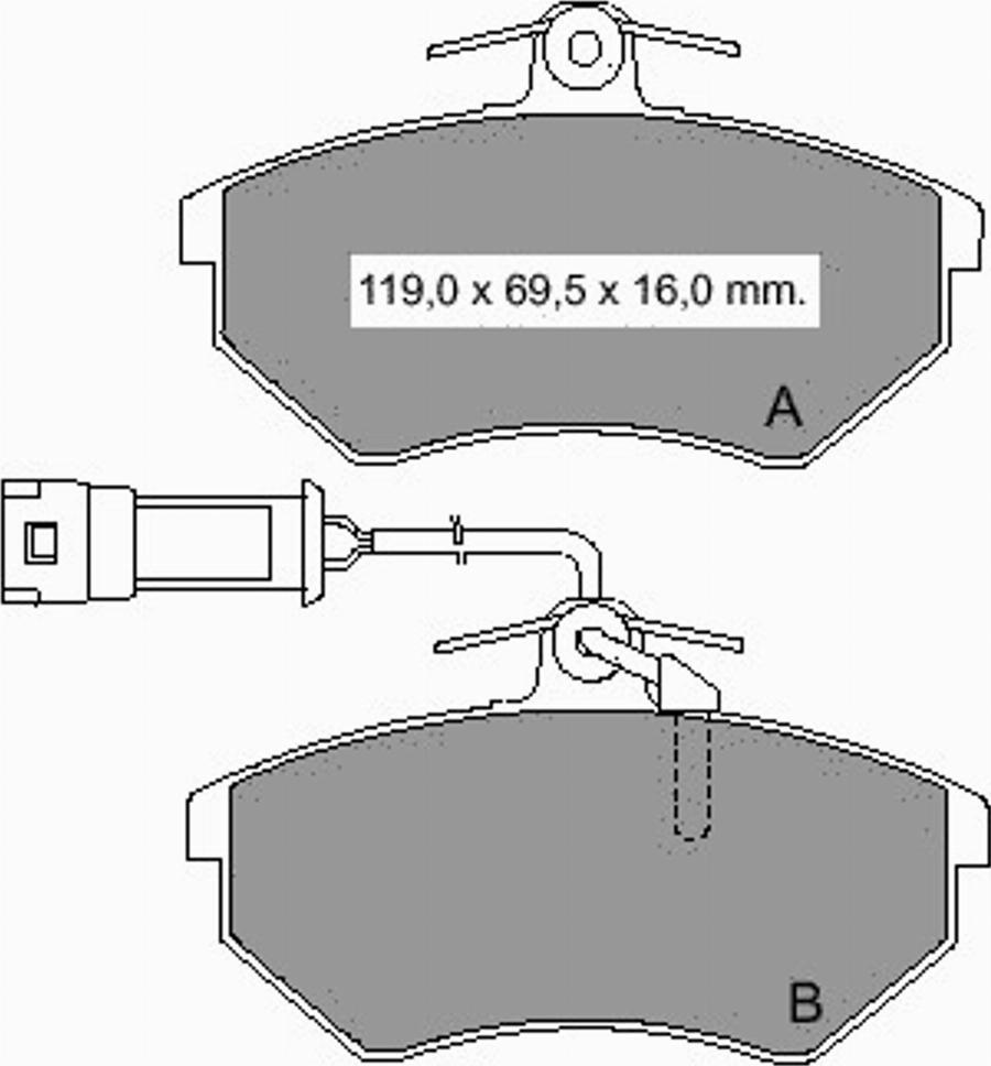 VEMA 833101 - Šipka/spona, stabilizator www.molydon.hr