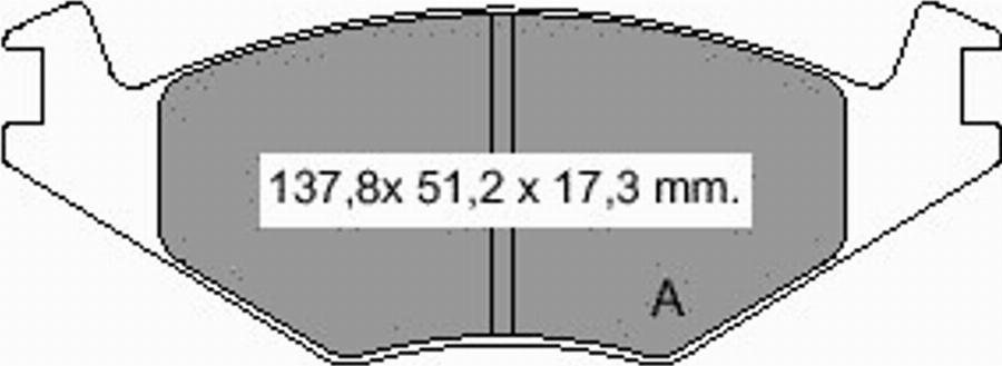 VEMA 832920 - Komplet Pločica, disk-kočnica www.molydon.hr