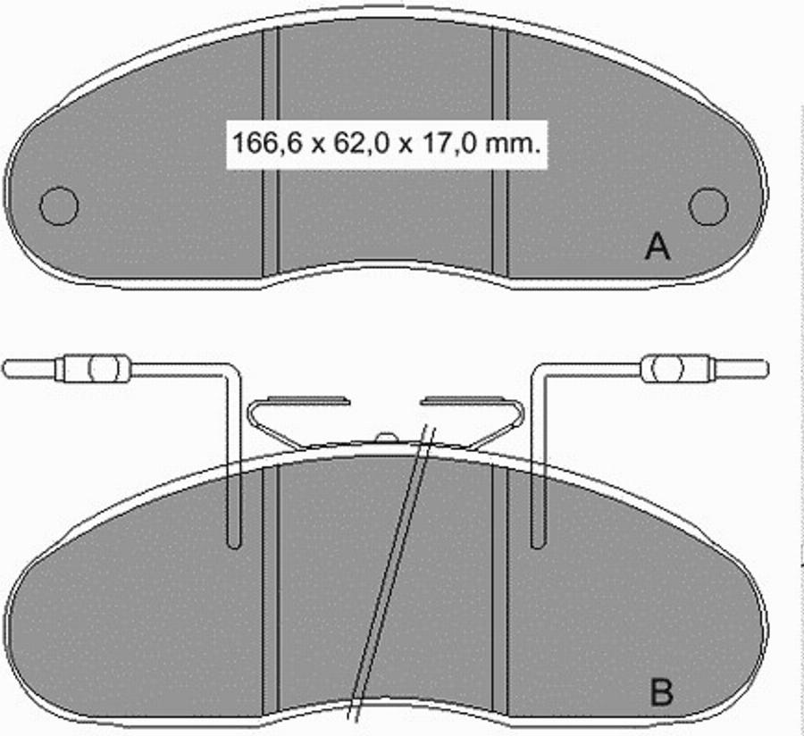 VEMA 832970 - Komplet Pločica, disk-kočnica www.molydon.hr