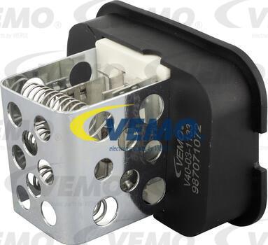 Vemo V40-03-1133 - Regulator, ventilator kabine/unutrasnjeg prostora www.molydon.hr