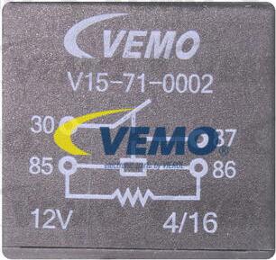 Vemo V15-71-0002 - Relej, glavna struja www.molydon.hr