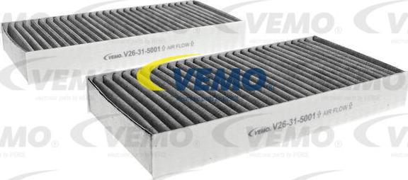 Vemo V26-31-5001 - Filter kabine www.molydon.hr