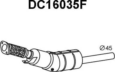 Veneporte DC16035F - DPF filter, filter čestica www.molydon.hr