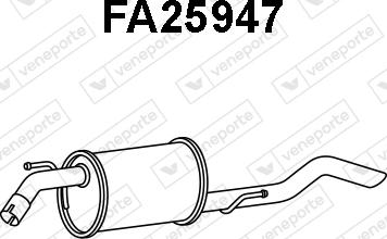 Veneporte FA25947 - Zadnji Ispušni lonac www.molydon.hr