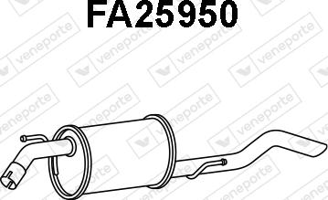 Veneporte FA25950 - Zadnji Ispušni lonac www.molydon.hr