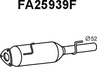 Veneporte FA25939F - DPF filter, filter čestica www.molydon.hr