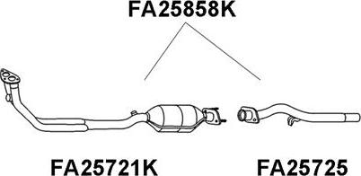 Veneporte FA25858K - Katalizator www.molydon.hr